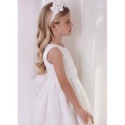 Abel & Lula Yazlık Kız Abiye Elbise Ekru