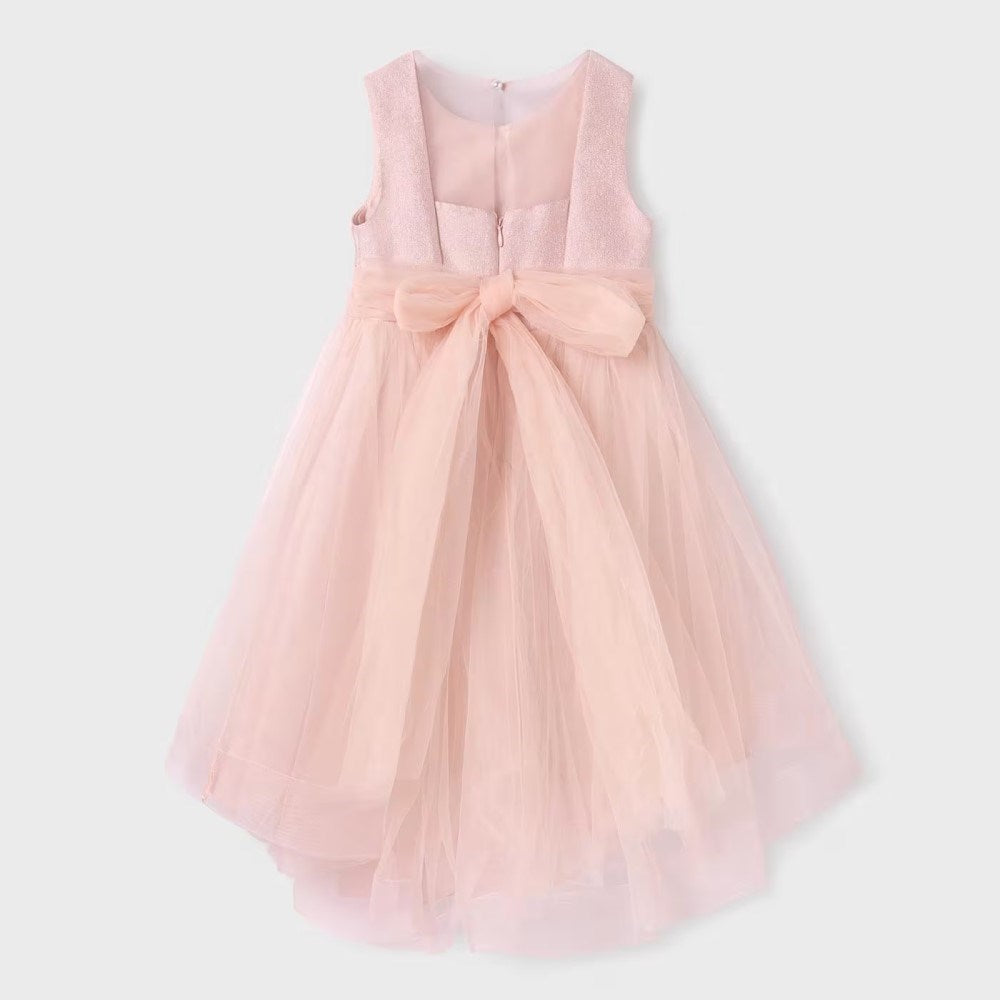 Abel Lula Yazlık Kız Abiye Elbise Pembe