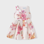 Abel Lula Yazlık Kız Abiye Elbise Ekru