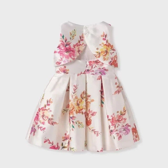 Abel Lula Yazlık Kız Abiye Elbise Ekru