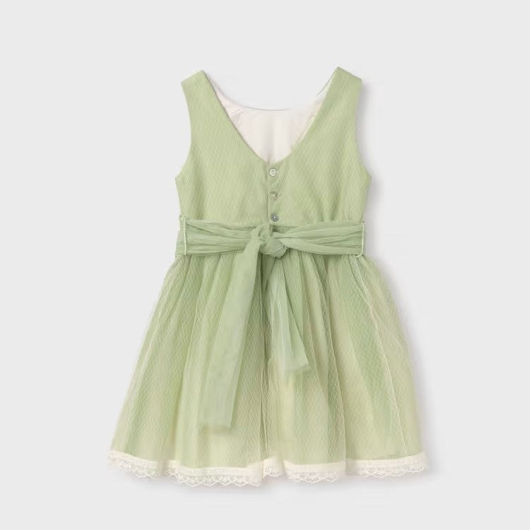 Abel Lula Yazlık Kız Abiye Elbise Yeşil