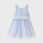 Abel Lula Yazlık Kız Abiye Elbise Mavi