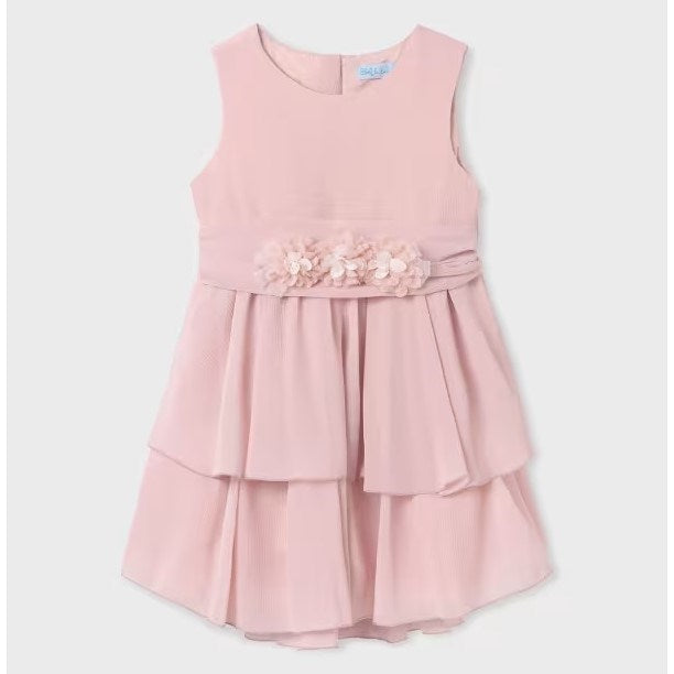 Abel Lula Yazlık Kız Abiye Elbise Pembe