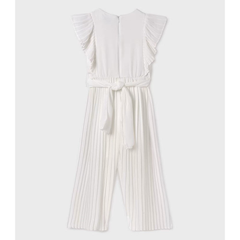 Abel Lula Yazlık Kız Şifon Tulum Ekru