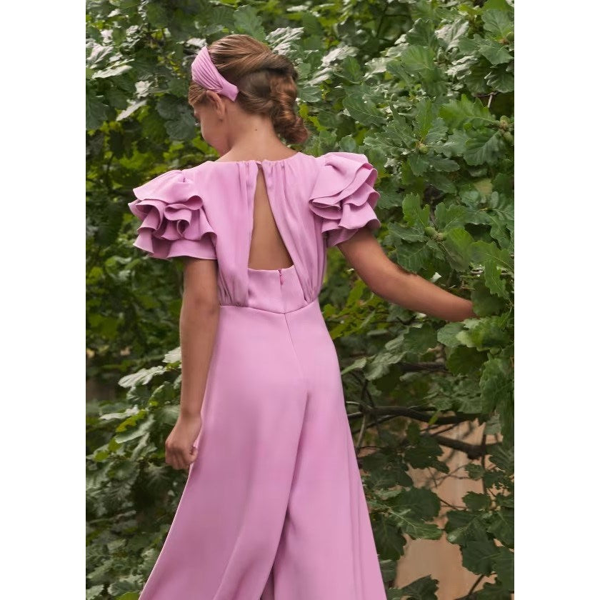 Abel Lula Yazlık Kız Uzun Tulum Lila