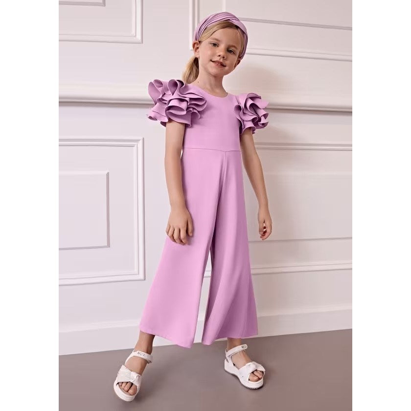 Abel Lula Yazlık Kız Uzun Tulum Lila