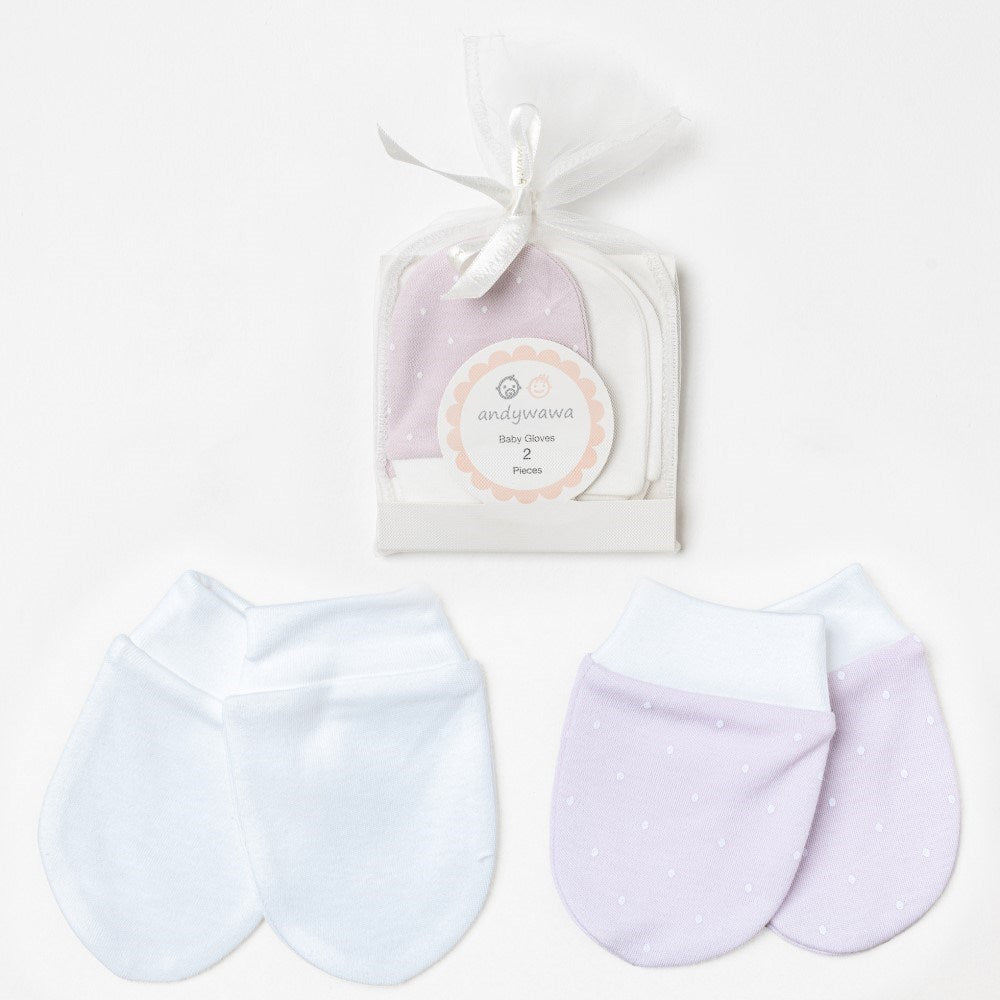 Andy Wawa Bebek Penye 2'li Eldiven Lila