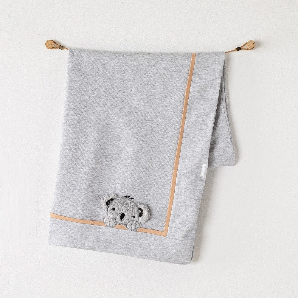 Andywawa Bebek Battaniye Blanket Polar Koala Gri