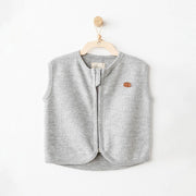 Andywawa  Bebek Kışlık Fermuarlı Yelek- Casual Gri