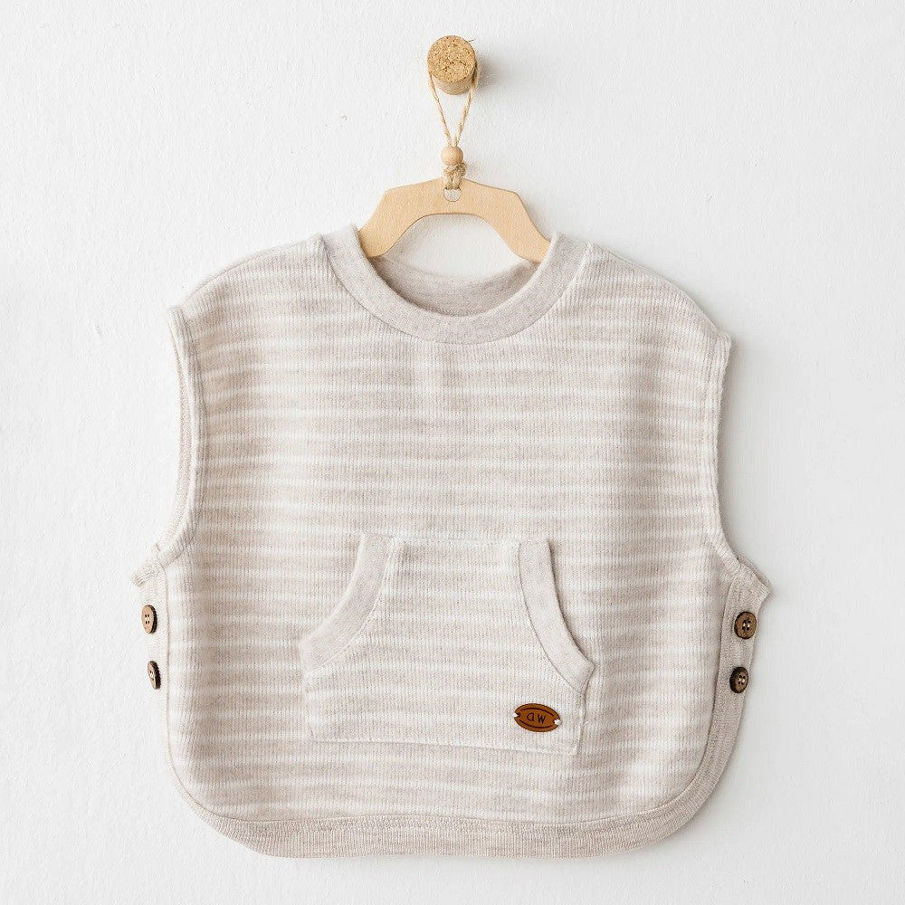 Andywawa  Bebek Kışlık Yelek- Casual Bej