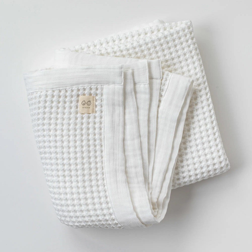 Andywawa Bebek Pike Battaniye 100x120 Beyaz