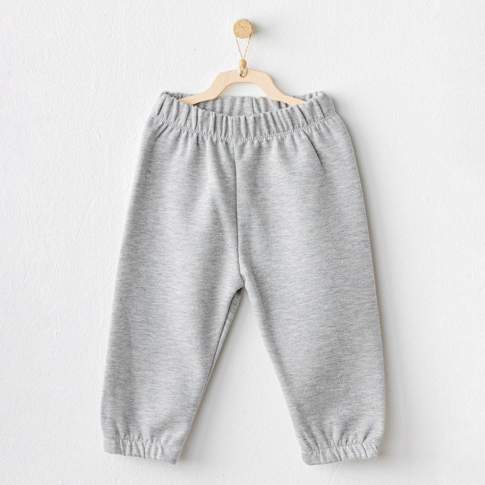 Andywawa Kışlık Bebek Basic Eşofman Altı Gri