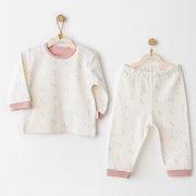 Andywawa Kışlık Kız Bebek 2li Takım- Mon Petit Pembe