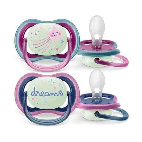 Avent Ultra Air Gece Emzik 6-18 Ay Kız STD