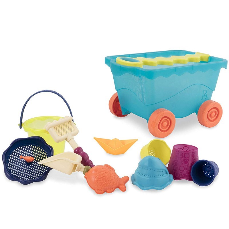 B Toys Turkuaz Plaj Vagonu STD