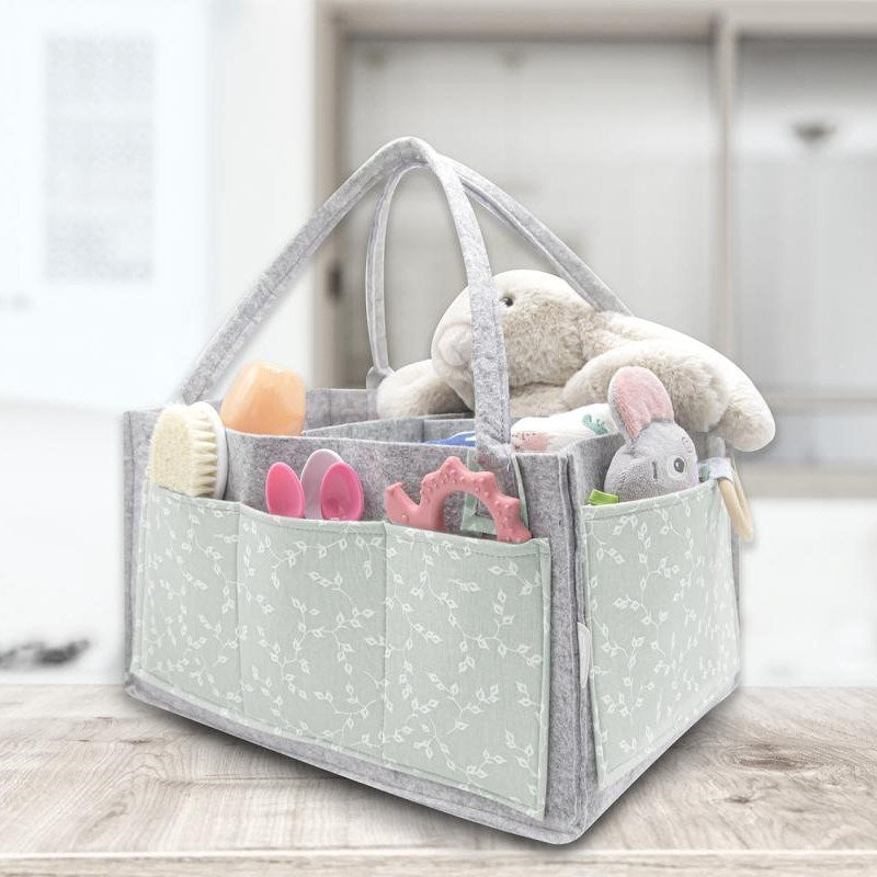 Babyjem Keçe Anne Bebek Bakım Çantası Yeşil