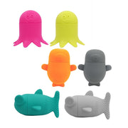 Bblüv Büddies Silikon Karıştır ve Eşleştir Banyo Oyuncakları STD