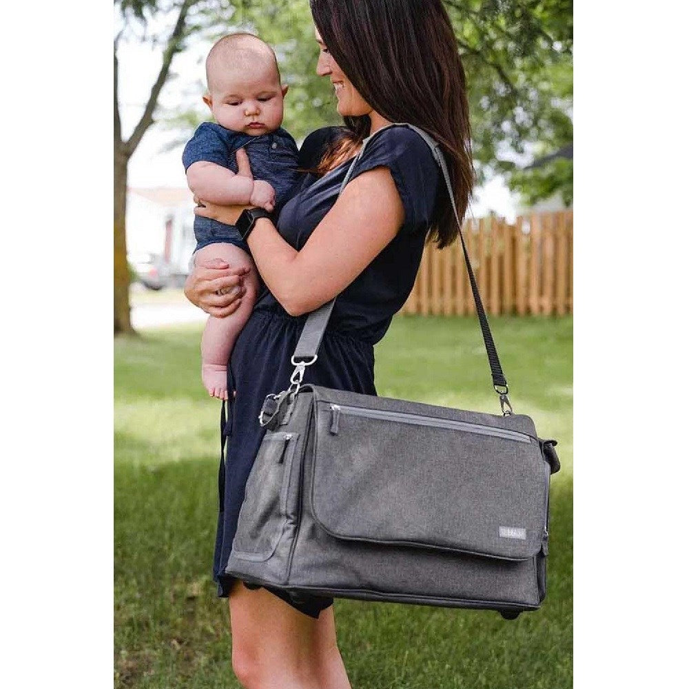 Bblüv Ültra (Füme) - Bebek Bakım Çantası