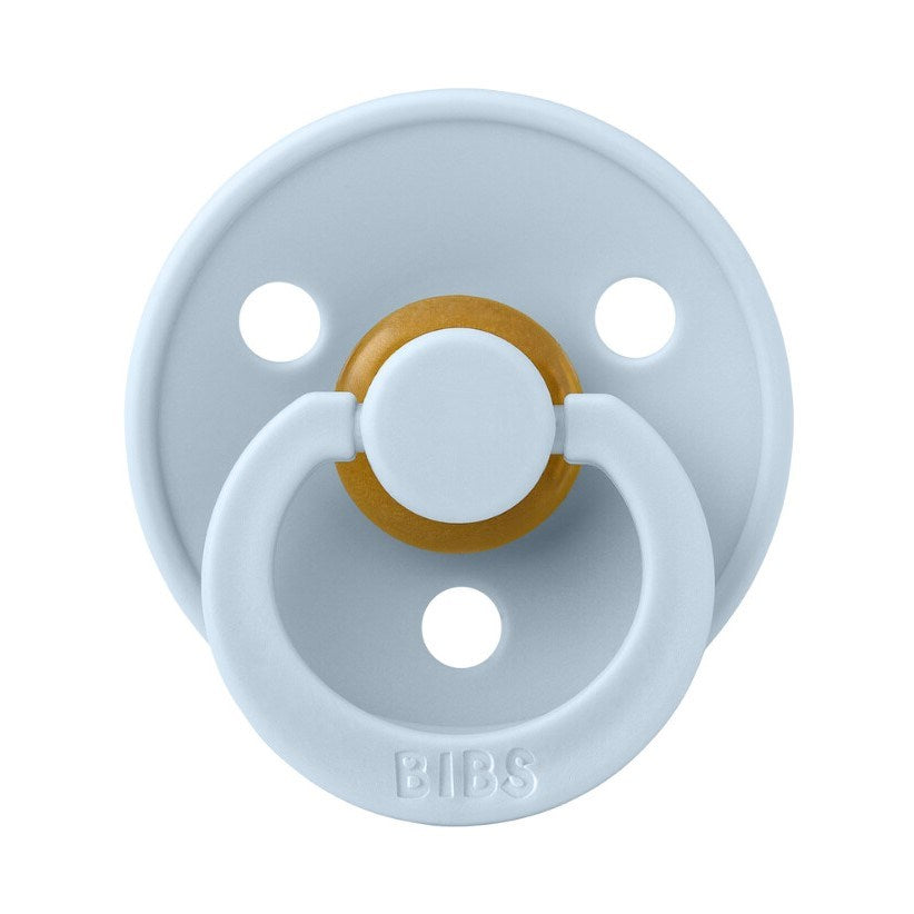 Bibs Colour Anatomik Damaklı Emzik Baby Blue 6+ Ay Açık Mavi