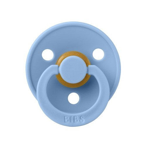 Bibs Colour Bebek Doğal Kauçuk Emzik Baby Blue +18 Ay Mavi