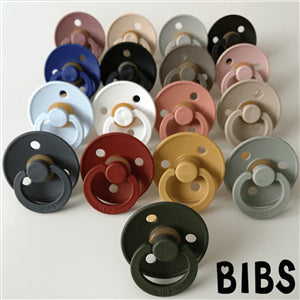 Bibs Colour Bebek Doğal Kauçuk Emzik Black 6-18 Ay Siyah