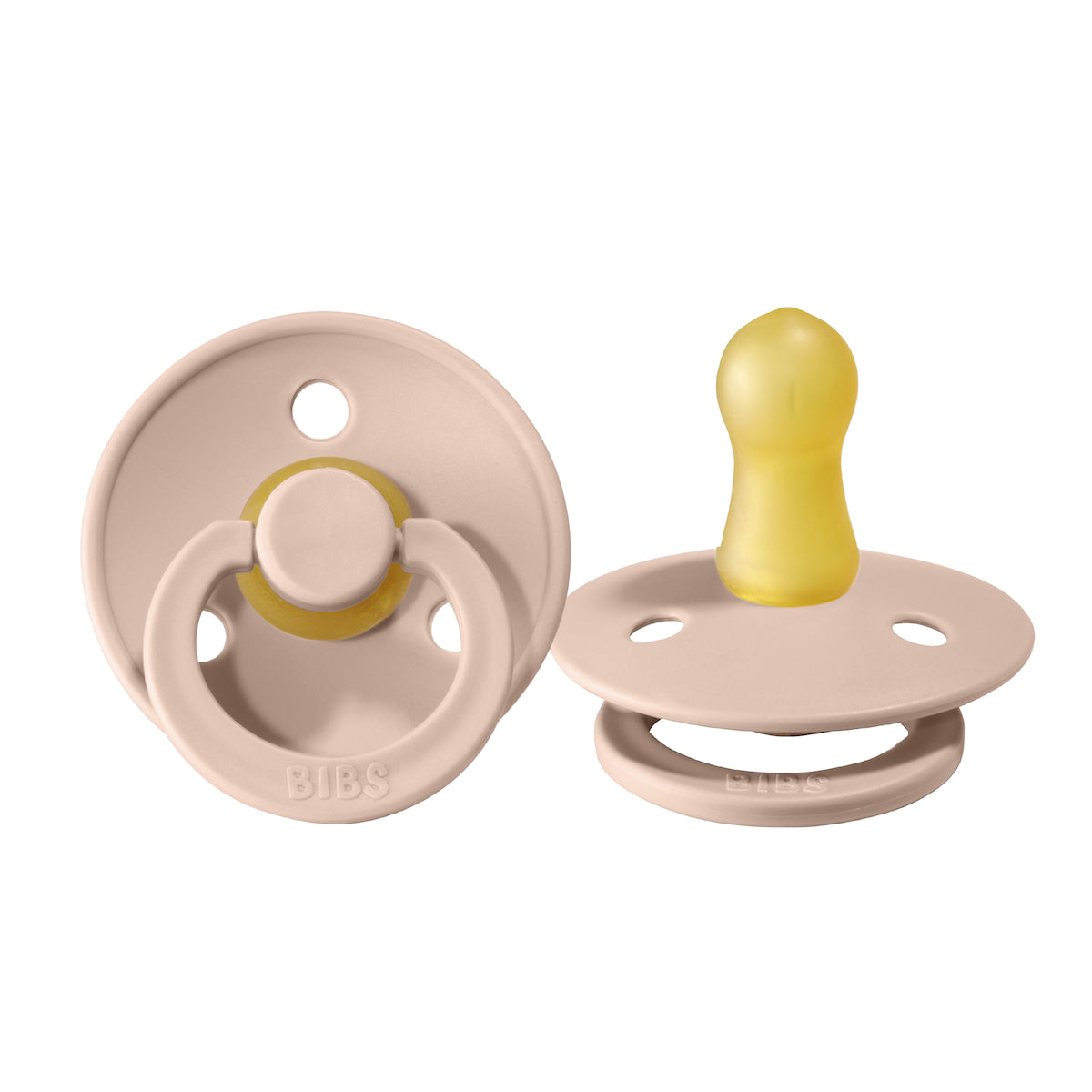 Bibs Colour Bebek Doğal Kauçuk Emzik Blush 0-6 Ay Pembe