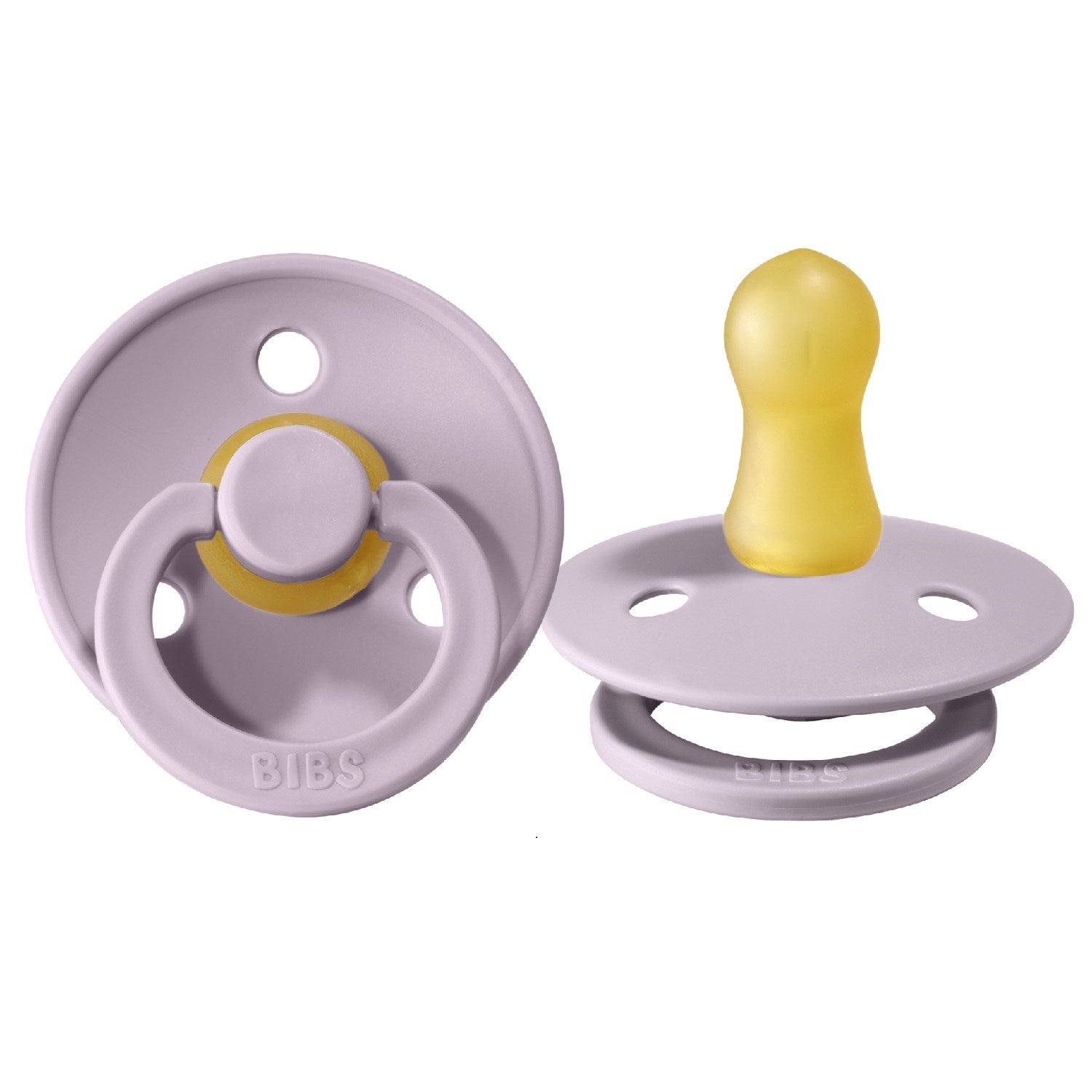 Bibs Colour Bebek Doğal Kauçuk Emzik Dusty Lilac 0-6 Ay Lila