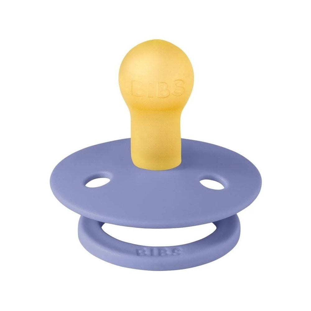 Bibs Colour Bebek Doğal Kauçuk Emzik Peri 0-6 Ay Mavi