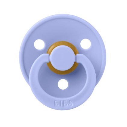 Bibs Colour Kauçuk Emzik Hush 0-6 Ay Açık Mavi