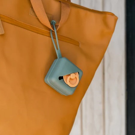 Bibs Pacifier Case Emzik Kutusu Sage