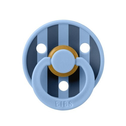 Bibs Studio Bebek Doğal Kauçuk Emzik Sky 6-18 Ay Mavi