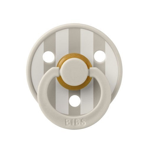 Bibs Studio Colour Block Kauçuk Emzik Ivory 6-18 Ay Krem