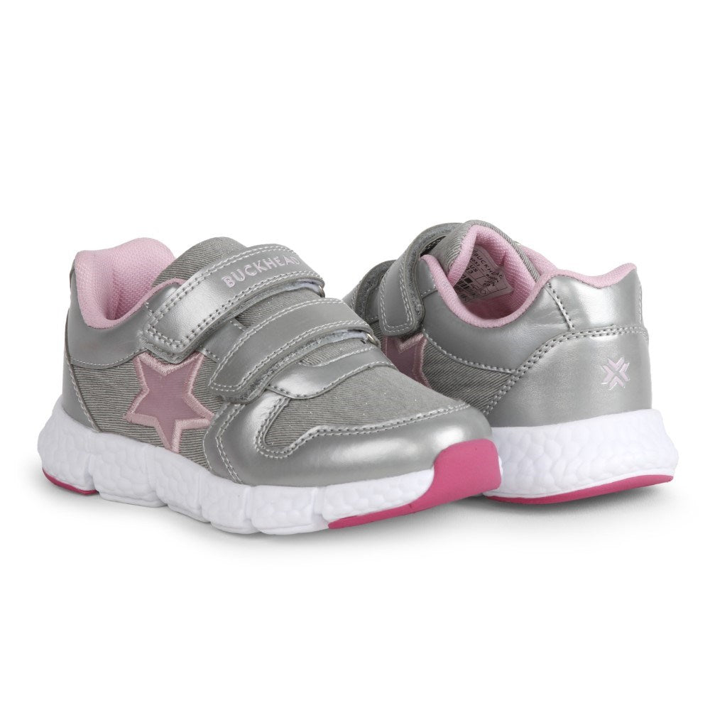 Buckhead Sandy Kız Çocuk Işıklı Spor Ayakkabı Gri