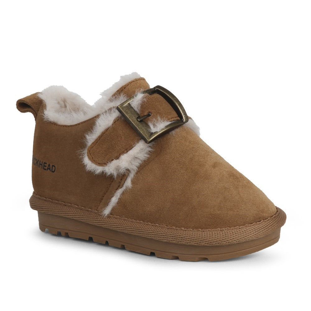 Buckhead Slide İçi Kürklü Çocuk Bot Kahverengi
