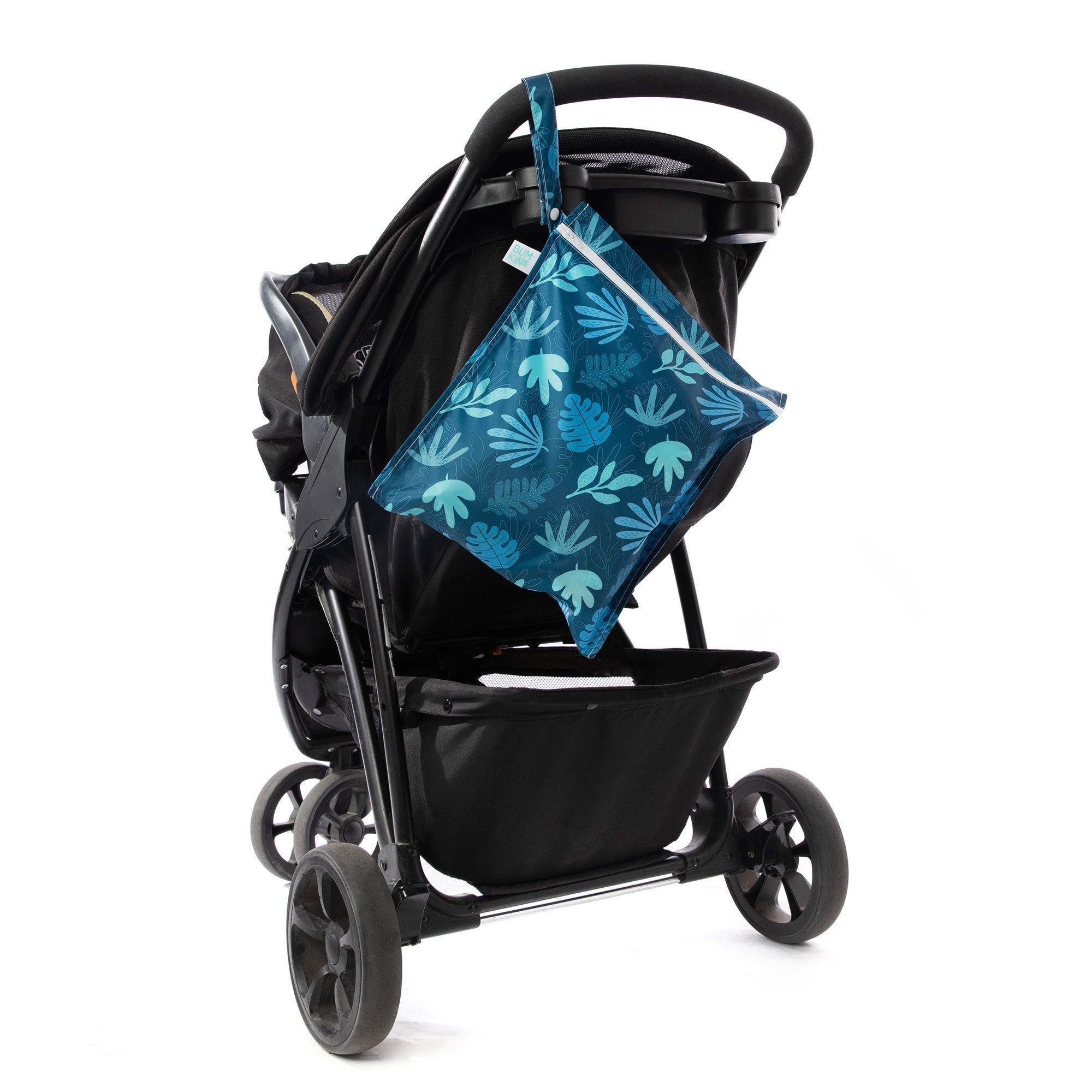 Bumkins Islak/Kirli Çantası - Blue Tropic