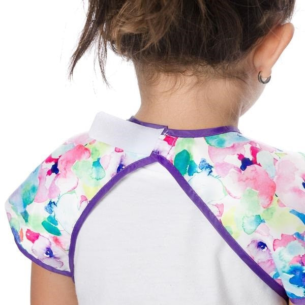 Bumkins Kısa Kollu Önlük (1-3 Yaş) - Watercolor