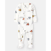 Carter's Kışlık Erkek Bebek Polar Tulum Ekru