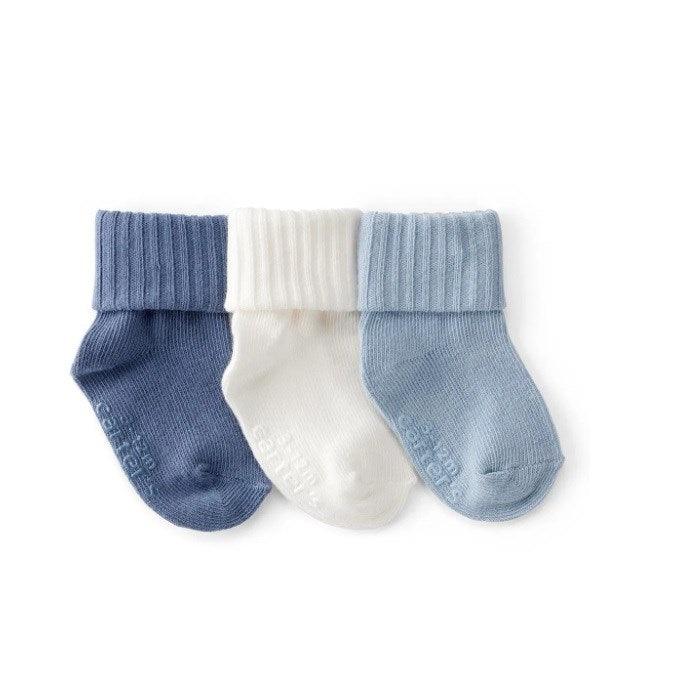 Carter's Erkek Bebek Çorap 3'lü Set Mavi