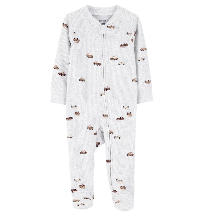 Carter's Erkek Bebek Patikli Tulum Gri