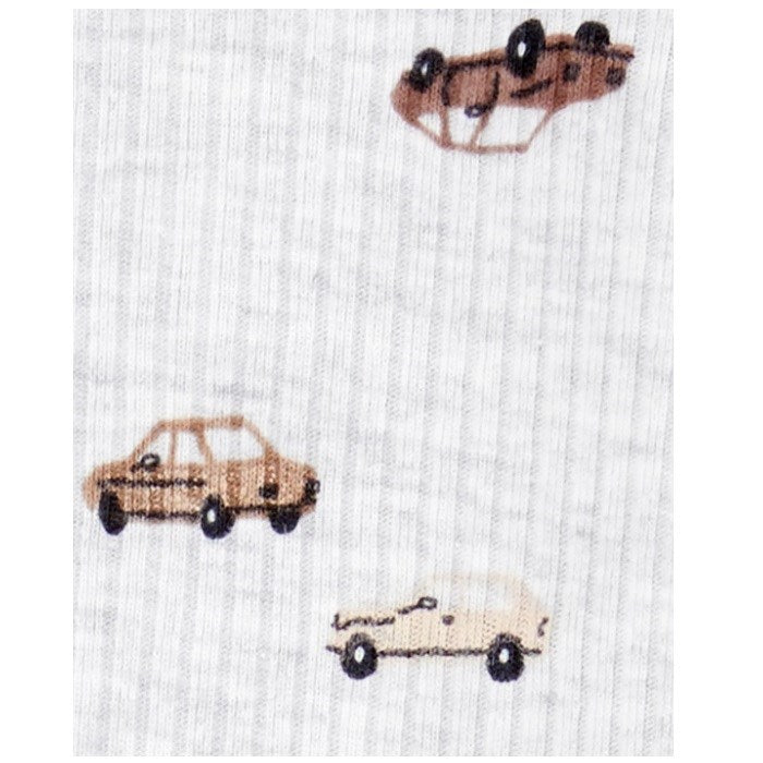 Carter's Erkek Bebek Patikli Tulum Gri