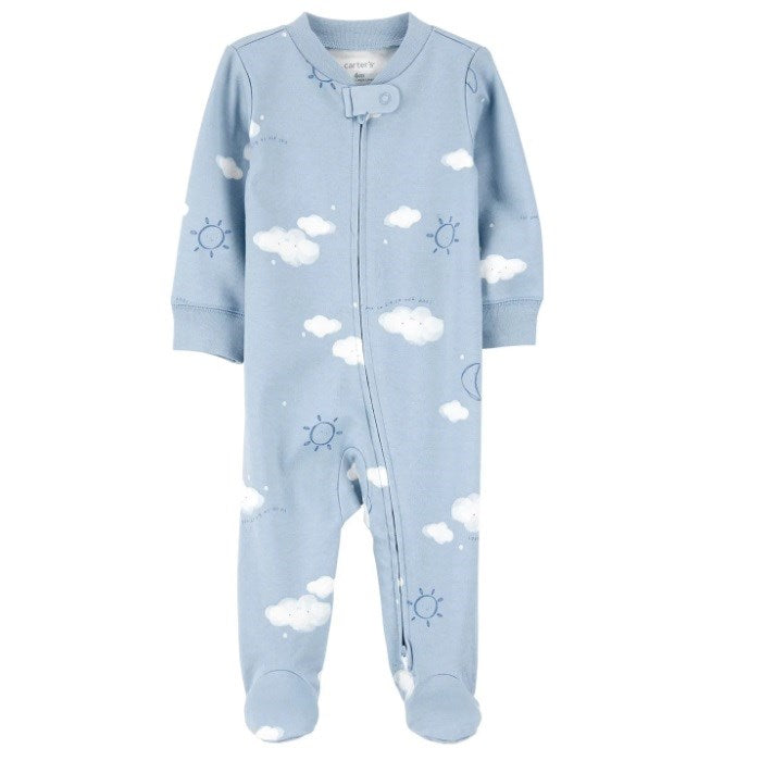 Carter's Erkek Bebek Patikli Tulum Mavi