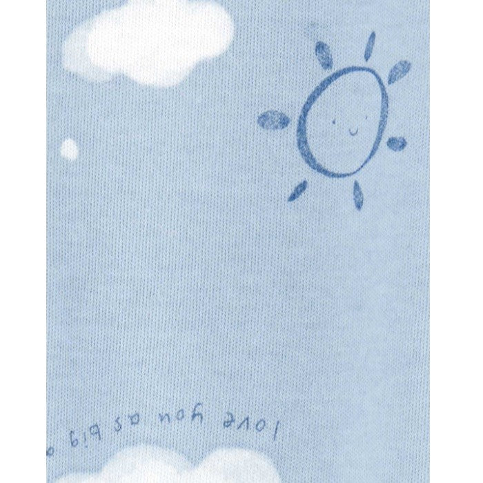 Carter's Erkek Bebek Patikli Tulum Mavi