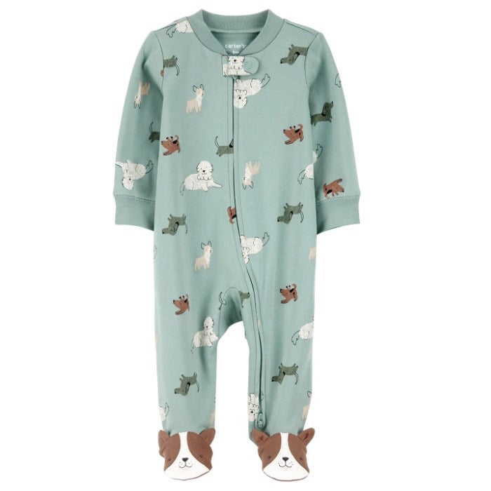 Carter's Erkek Bebek Patikli Tulum Yeşil