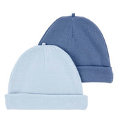 Carter's Erkek Bebek Şapka 2'li Set Mavi