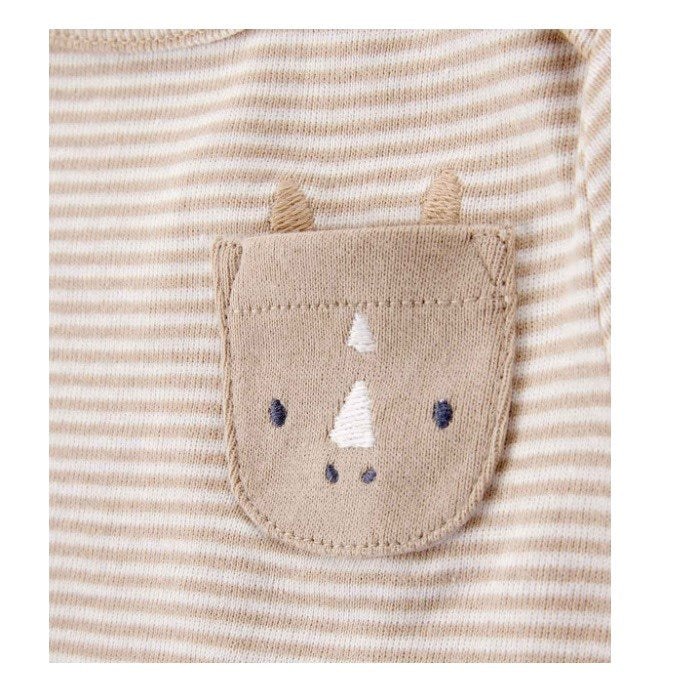 Carter's Layette Bebek Kısa Kollu Body 5'li Set Ekru