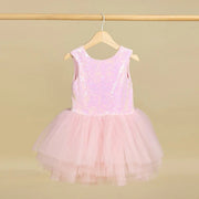 Chimommy Blossom Tütü Pembe Kız Çocuk Elbisesi Pembe