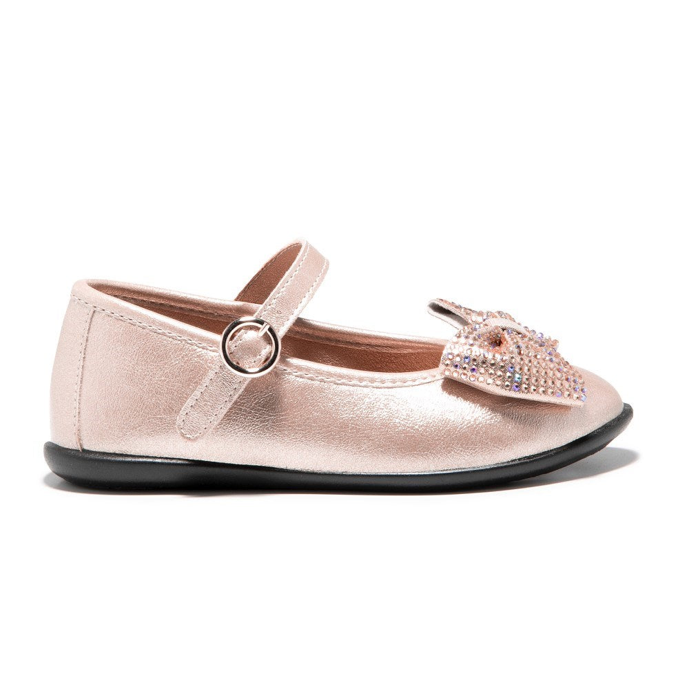 Conguitos Kız Çocuk Fiyonklu Babet Pembe