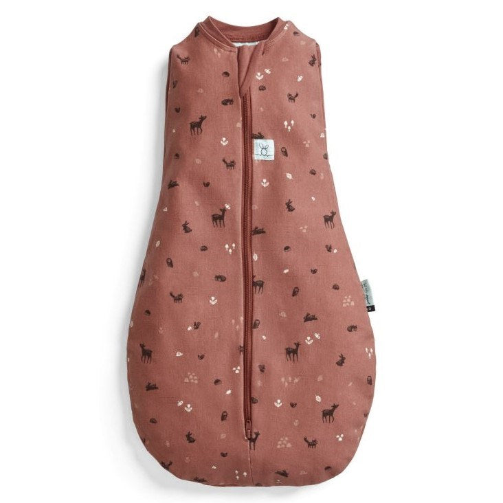 ErgoPouch Organik Pamuklu Kundak 1.0 TOG Forest Friends Kahverengi