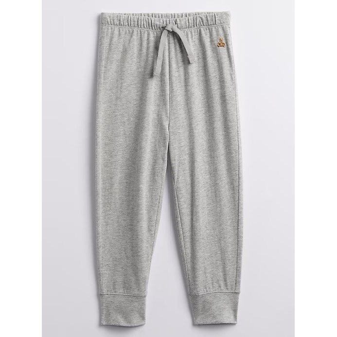 GAP Erkek Bebek Brannan Bear İşlemeli Pull-On Jogger Eşofman Altı Gri