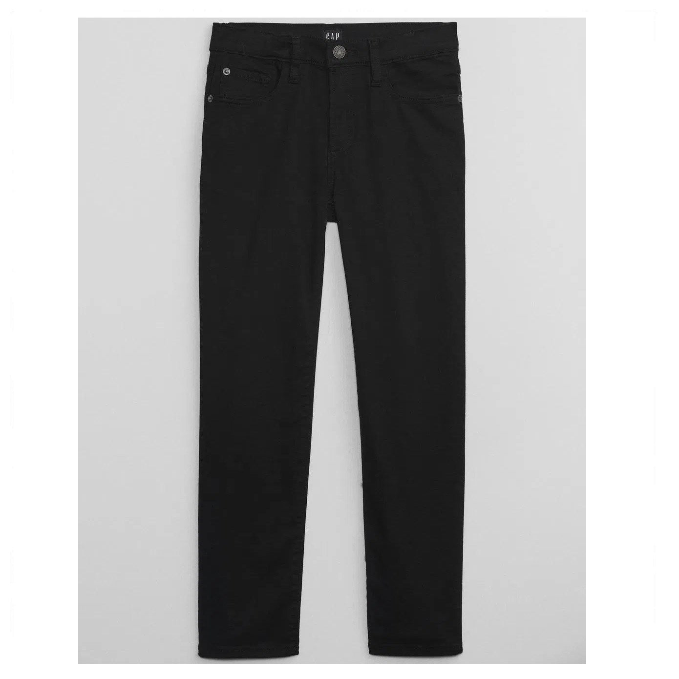 GAP Erkek Çocuk Original Straight Washwell™ Jean Pantolon Siyah